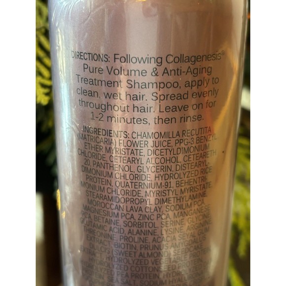 Collageresis  Volume & Anti-Aging Hair Conditioner by SKINN 12oz New Sealed Pump - Picture 6 of 8